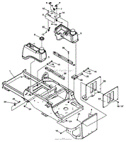 FUEL TANK/BUMPER &amp; CONTROL PANEL