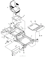 KICKPLATE/SEAT ASSEMBLY