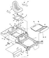 KICKPLATE/SEAT ASSEMBLY