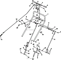 HANDLE &amp; CONTROL ASSY