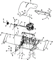 ENGINE &amp; GUARD ASSY