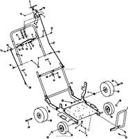 HANDLE &amp; WHEEL ASSY