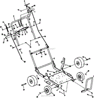 HANDLE &amp; WHEEL ASSY