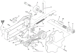 BLADE FRAME AND DRIVE ASSEMBLY