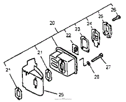 CYLINDER COVER, MUFFLER