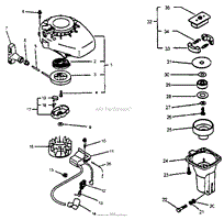 STARTER, IGNITION, CLUTCH