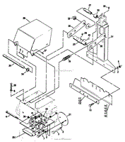 BLADE And BLADE MOUNTS, CUT-OFF COVER, ROCKER ARMS And RAM