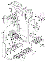 SULKY ROLLER ACCESSORY PART NO. 545505 FOR MODELS 544853 And 544854