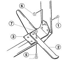 SOD HOLD-DOWN SKID ACCESSORY PART NO. 545637