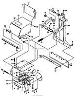 BLADE, MOUNTS, ROCKER ARMS &amp; RAM