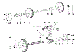 ECCENTRIC SHIFT LEVER &amp; GEARS