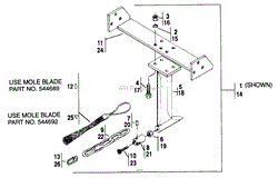 Mole Blade Kit Accessory