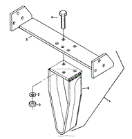 Trenching Blade Accessory For Model 544844B, 544844C, 544944