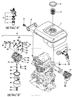 CARBURETOR AND FUEL TANK GROUP