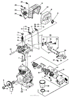 INTAKE AND EXHAUST GROUP