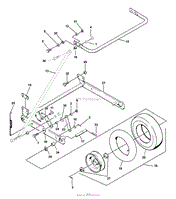 Height Adjuster &amp; Transport Frame - Units Built After 5-22-96