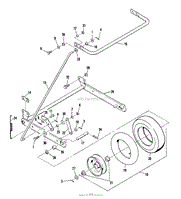 Height Adjuster &amp; Transport Frame - Units Built Prior to 5-22-96