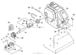 Engine And Drive Assembly