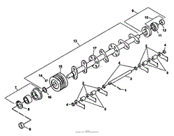 REEL FLAIL BLADES-1&quot; SPACING