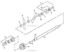 REEL 1/16&quot; BLADES-1&quot; SPACING