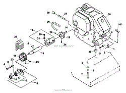 Engine And Drive Assembly