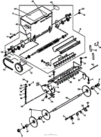 HOPPER AND DISC ASSEMBLY