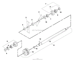 Reel 1/16&quot; Blades-1&quot; Spacing