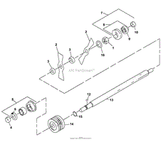 REEL 1/16&quot; BLADES-1&quot; SPACING