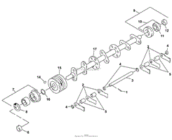 REEL FLAIL BLADES-1&quot; SPACING