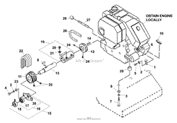 Engine And Drive Assembly