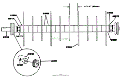 FIXED REEL ASSEMBLY Part No. 545440