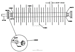 FIXED REEL ASSEMBLY Part No. 547453