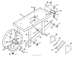 Aerating Wheel Assembly