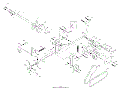 PTO Drive Parts SN 1001 - 1473