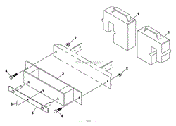 75-70467 REAR WEIGHT BAR (WB120)