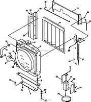 KUBOTA DIESEL ENGINE COOLING SYSTEM