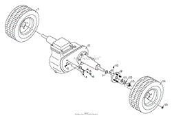 Front Axle And Wheels