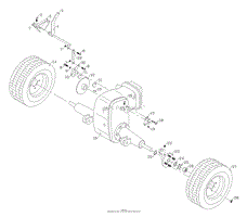 Rear Axle And Wheels