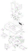 Rear Frame Parts SN 1824 &amp; Up