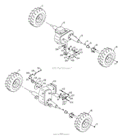 Axles And Wheels (SN 3173 - 4630)