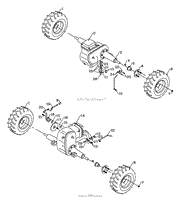 Axles And Wheels (SN 4631 - )