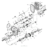 Peerless Transaxle Model 2558 SN 1001 - 2000