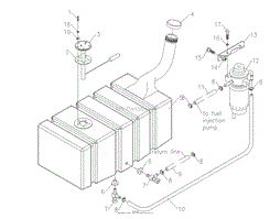 Daihatsu Fuel System Parts - Diesel Engine