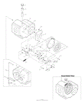 Front Brake/Transaxle Parts