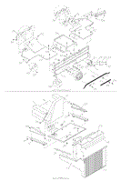 Front Frame Section Center Parts