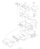 Naturally Aspirated Engines Front Frame Section Left Side Parts