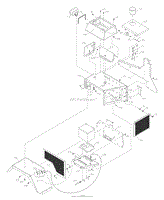 Turbo Engine Front Frame Section Left Side Parts