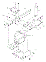 Rear Frame Section (Center Parts)