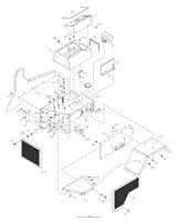 Turbo Engine Front Frame Section Right Side