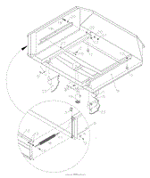 Rear Frame Section (Dump Bed Parts)